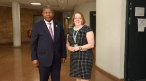 João Lourenço aborda relações bilaterais com diplomata norte-americana diplomacia angolana muito activa na Cimeira de Addis Abeba